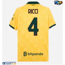 Moški Nogometni dresi AC Milan Samuele Ricci #4 Tretji 2025-26 Kratek Rokav